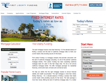 Tablet Screenshot of flfmortgagerates.com
